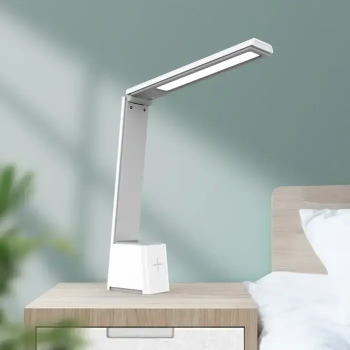 Desk LED Lamp 5W foldable PURE FLB-110 ANDERS white-grey Forever Light Photo 5