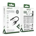 Acefast J13 USB-A to 3.5mm mini jack adapter - black Photo 5