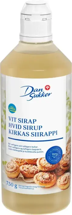 Dzidrais cukura sīrups DAN SUKKER, 750g Foto 2