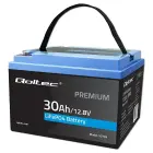 Qoltec LiFePO4 lithium iron phosphate battery | 12.8V | 30Ah | 384Wh | BMS Foto 10