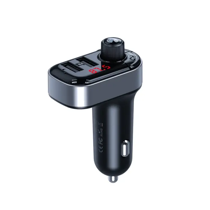 XO transmiter FM BCC10 Bluetooth MP3 car charger 3,1A black Foto 2