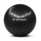 Wozinsky WGB65BB Gymnastic Exercise Ball 65 cm - Black Photo 1