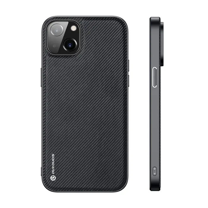 Dux Ducis Fino case cover nylon covered iPhone 14 Plus black Foto 15