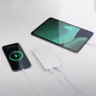 Wozinsky ārējais akumulators (powerbank) Li-Po 10000mAh 2 x USB balts (WPBWE1) Foto 4