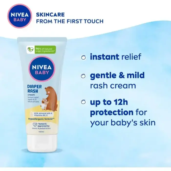 Nivea Baby Diaper Cream - 100ml Photo 3