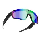 Colmi V06 AI Sports Sunglasses (Black with Blue Lenses) Foto 4