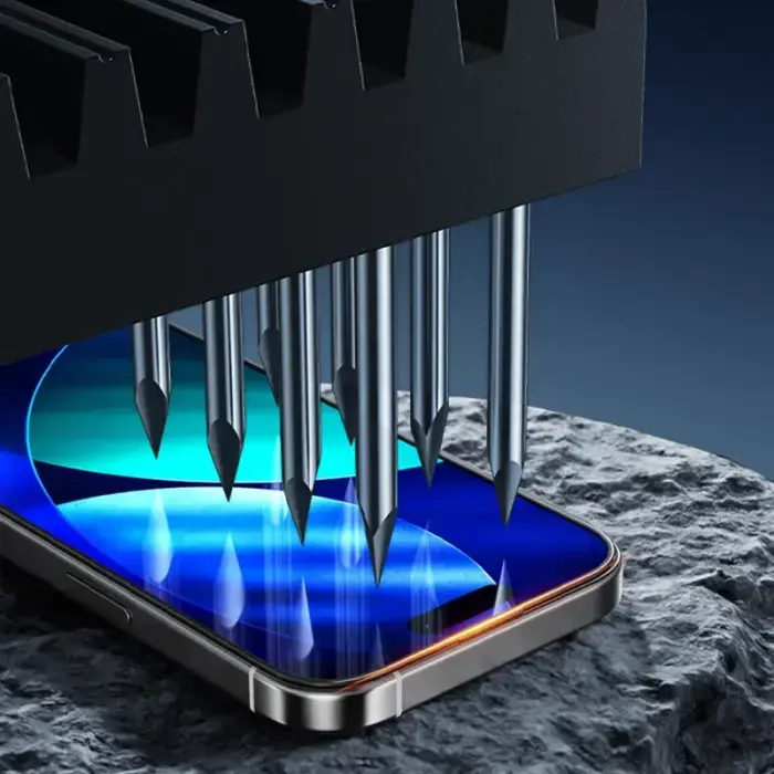 Rock Tempered glass HD Full-coverage Anti-static for Iphone 17 Foto 8