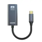 Wozinsky WACH-01 USB-C - HDMI 4K 60Hz Adapter - Black Фото 1