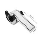 Qoltec Tape for BROTHER DK-22205 | 62mm x 30.48m | White / Black overprint | Roller with handle Photo 4