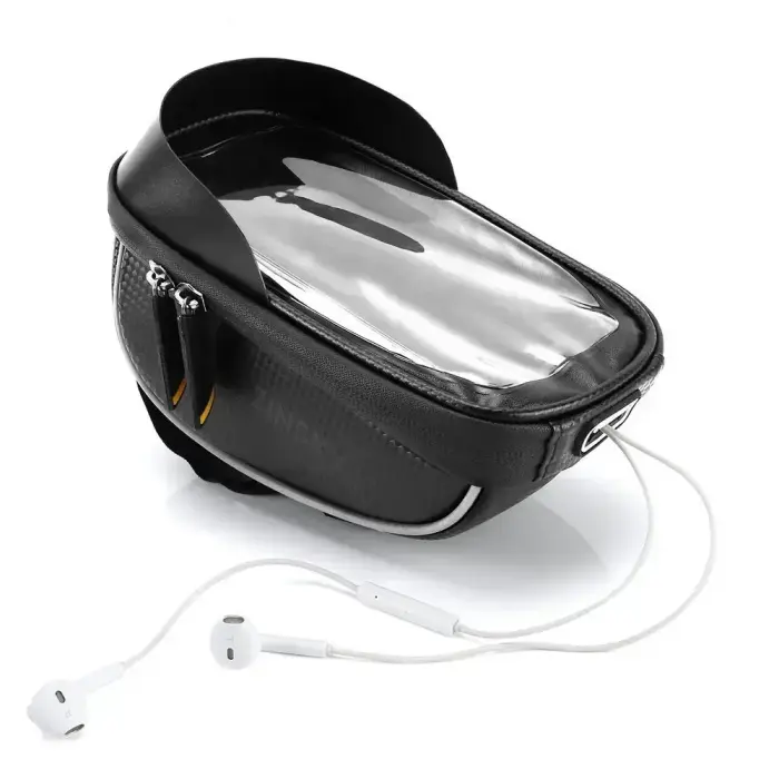 Wozinsky Bike Handlebar Bag with Phone Case 1L Black (WBB16BK) Photo 8