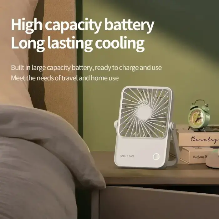 Desk fan with adjustable stand HX-122 white Фото 7