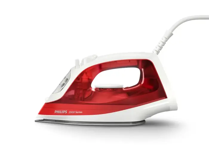PHILIPS 2000 sērijas Tvaika gludeklis, 2000W, sarkans Foto 2
