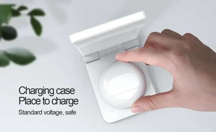 Nillkin PowerTrio 3in1 Wireless Charger for Samsung Watch White Фото 6
