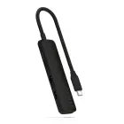 SATECHI adapter HUB 4in1 Type C ST-P4SK black Фото 7