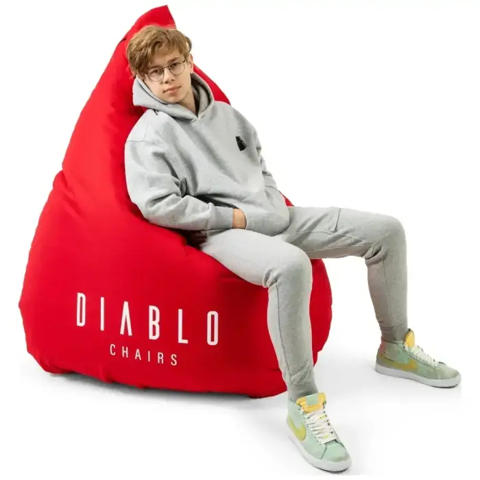 Gaming pouf Diablo Chairs red Foto 3