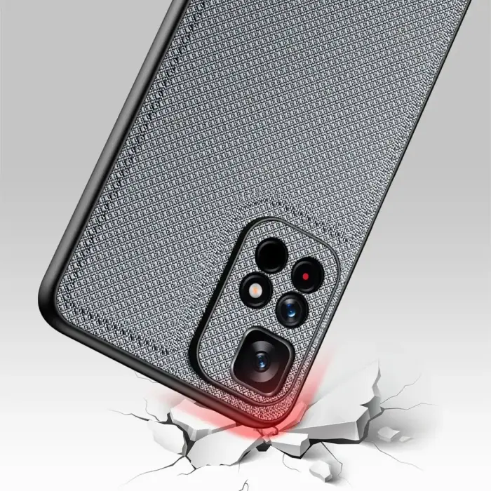 Dux Ducis Fino case cover covered with nylon material Poco M4 Pro 5G blue Foto 6