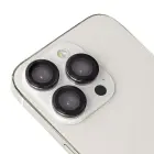 Set of lens glasses for iPhone 16 Plus 6,7" black frame (2pcs) Foto 1
