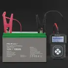 Qoltec Digital Battery tester with LCD 12V | AGM | GEL | STD | 30-220AH Photo 4
