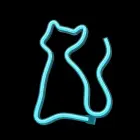 Neon LED Light CAT turquoise NNE24 Neolia Фото 3