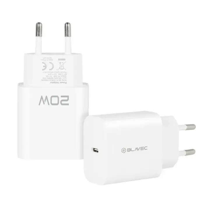 Blavec Wall charger BC-9 - Type C - PD 20W 3A (TCBC9-CW203A) white Фото 2
