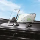 Magnetic car phone holder Forcell F-Grip IronSecure windshield / dashboard black Photo 5
