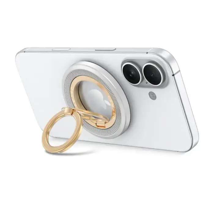 TECH-PROTECT MMR700 LAMANO MAGNETIC MAGSAFE PHONE RING TITANIUM/GOLD Foto 3