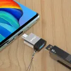 BWOO Adapter USB - USB-C Gray OTG BZ-35 Фото 8
