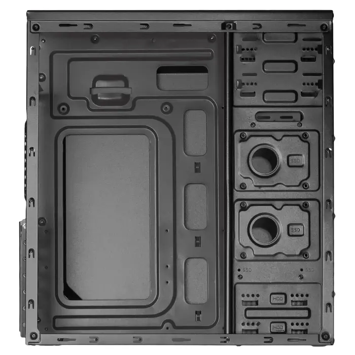 Case Midi ATX Akyga AK939BL 2x USB 2.0 black w|o PSU Foto 6