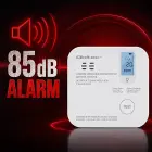 Qoltec Certified wireless Carbon monoxide (CO) sensor with battery | CO detector | TUYA | Wi-Fi | sensor service life 10-years | 85dB alarm | LED Foto 5