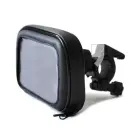 ART leather bike holder for handlebar for mobile phone / GPS / MP4 AX-16 black Photo 1