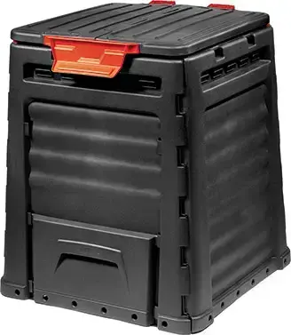 Komposta kaste Eco Composter 320L melna Foto 2