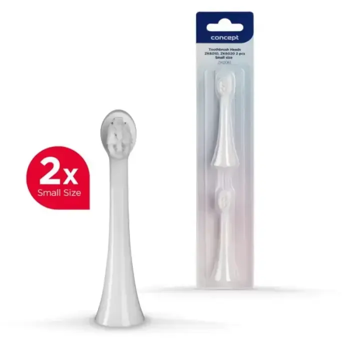Concept Replacement Heads for Children's Toothbrushes ZK6010, ZK6020 Small ZK0061 2pcs Foto 5