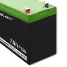 Qoltec AGM battery | 12V | 7Ah | Maintenance-free | Efficient| LongLife | for UPS, security Foto 8
