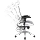 Ergonomic chair Diablo Chairs V-Basic white-gray Фото 4