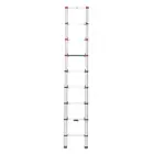 Kāpnes teleskopiskās T80 FlexLine / alumīnija / 9 pakāpieni Foto 4
