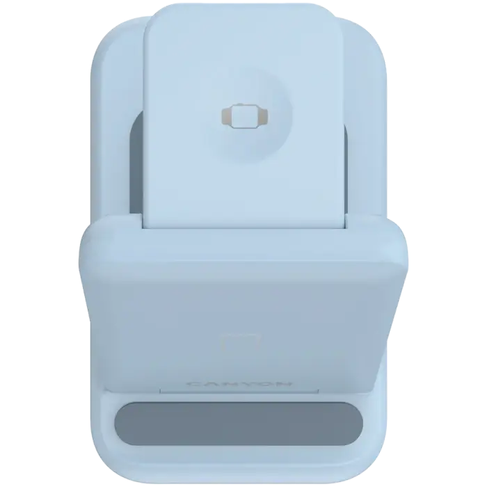 CANYON wireless charger WS-304 15W 3in1 Blue Foto 7