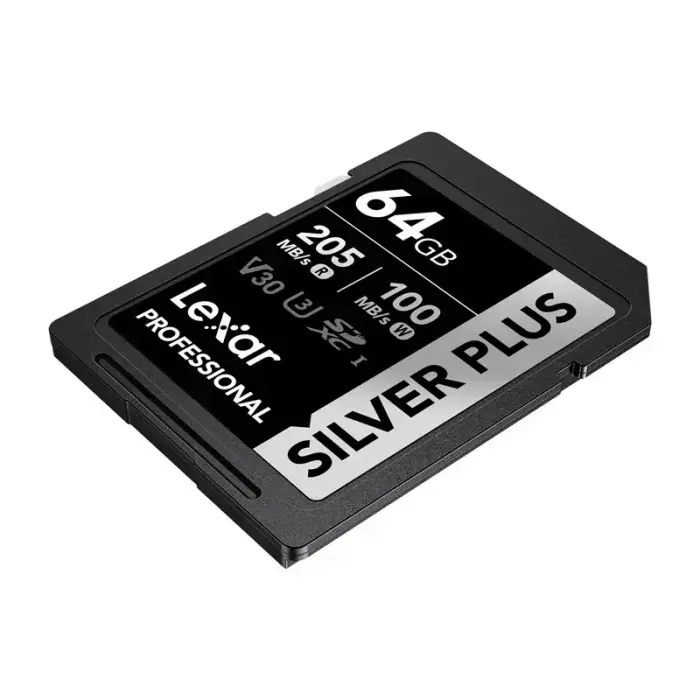 Lexar Professional SILVER PLUS SDXC 64GB memory card Фото 5