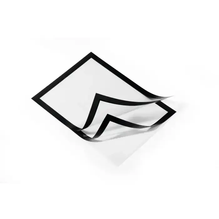 Pašlīpoša kabata DURABLE DURAFRAME®A4, ar rāmi melnā krāsā, 2 gab./ iepak. Photo 2