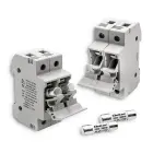 Qoltec Fuse base + DC fuse |2P |1000V |30A |10x38 |solar Foto 3