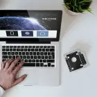 Qoltec HDD Caddy for laptop 2.5" HDD | 9.5 mm Foto 3