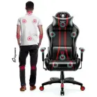 Gaming chair Diablo Chairs X-One 2.0 King Size black-red Фото 7