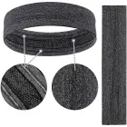 Elastic fabric headband for running fitness orange Фото 3