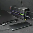 Qoltec Monolith voltage converter 1200 MS Wave |12V to 230V | 600/1200W | USB Photo 3