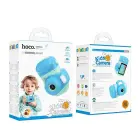 Digital kids camera Hoco 2MP 2,4" Full HD DV201 blue Photo 8