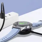 Tech-Protect MC03 UltraBoost Inductive Charger for Samsung Galaxy Watch USB-C 100cm - Black Foto 2