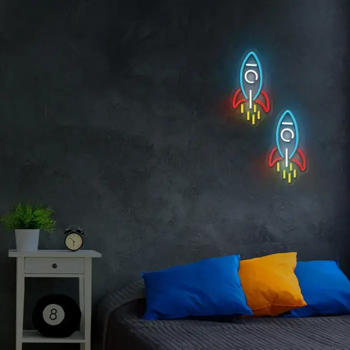Neon PLEXI LED ROCKET multicolor NNE18 Neolia Фото 8
