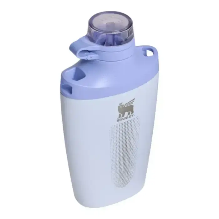 Термос с плечевым ремнём The Stanley Cross Bottle 0,68 л, светло-голубой Фото 4
