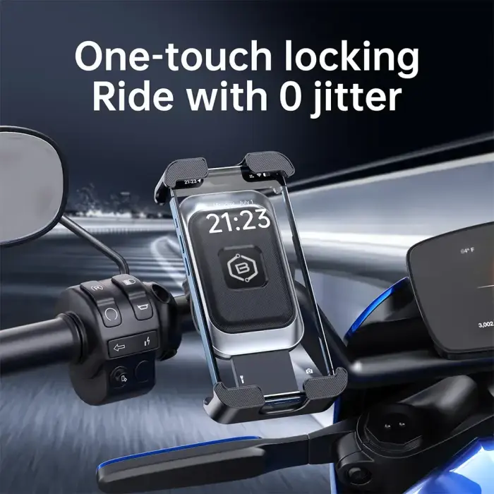 Blavec Uchwyt Rowerowy BV-02 Velo to handlebar (BV02-HSB) silver-black Photo 16