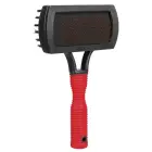 Suka, dubulta, plastmasa : Trixie Soft Brush, double sided 10*17cm. Photo 2