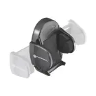 Car phone holder Forcell F-Grip Oval 17 cm windshield / dashboard / air vent black Photo 9